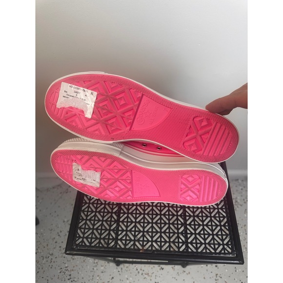 Converse All Star Platform Lift High Top Sneakers Womens Size‎ 9 Oops Pink NWOB - Picture 7 of 10
